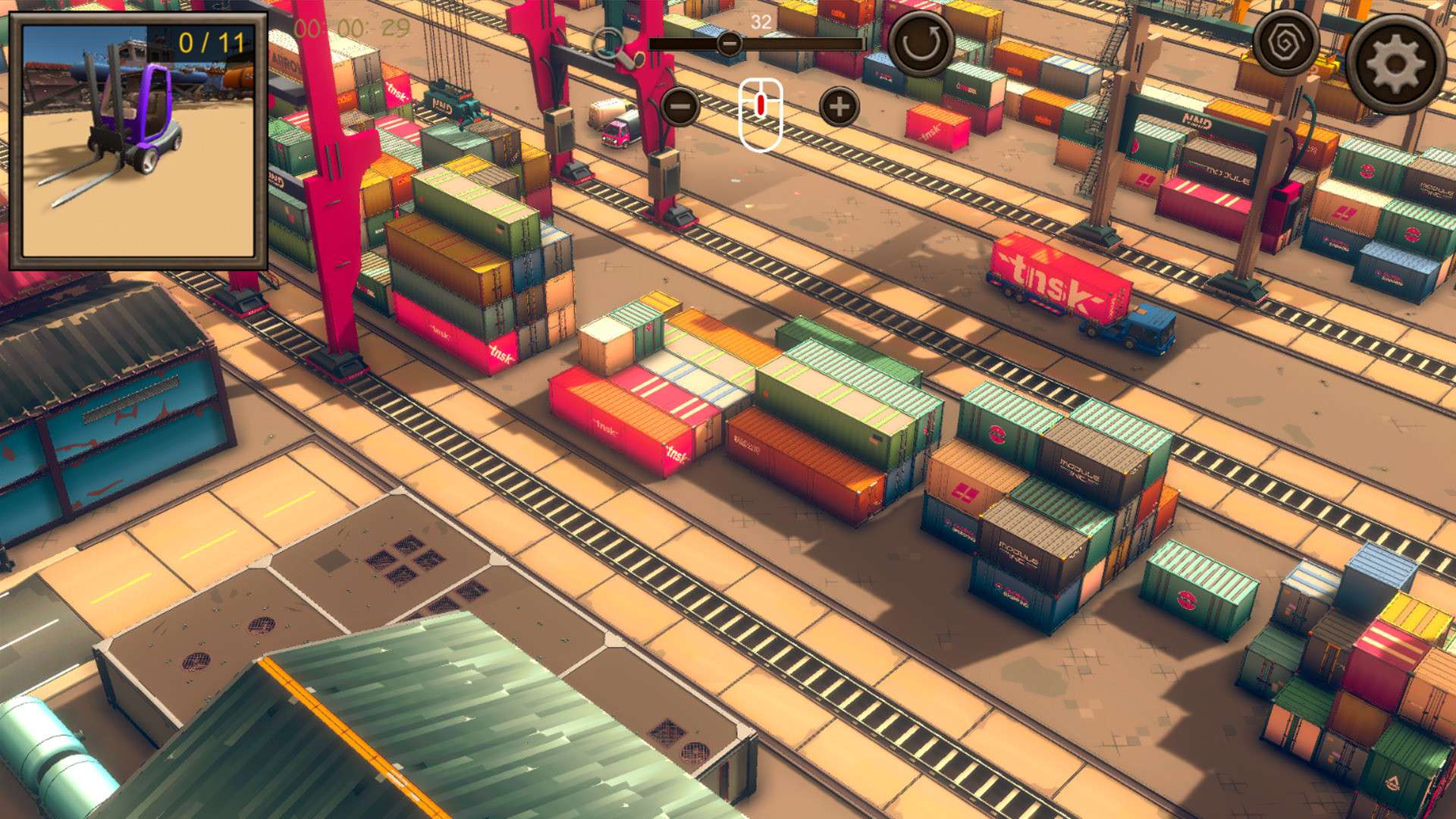 隐蔽港湾：自上而下3D/Hidden Harbor Top-Down 3D