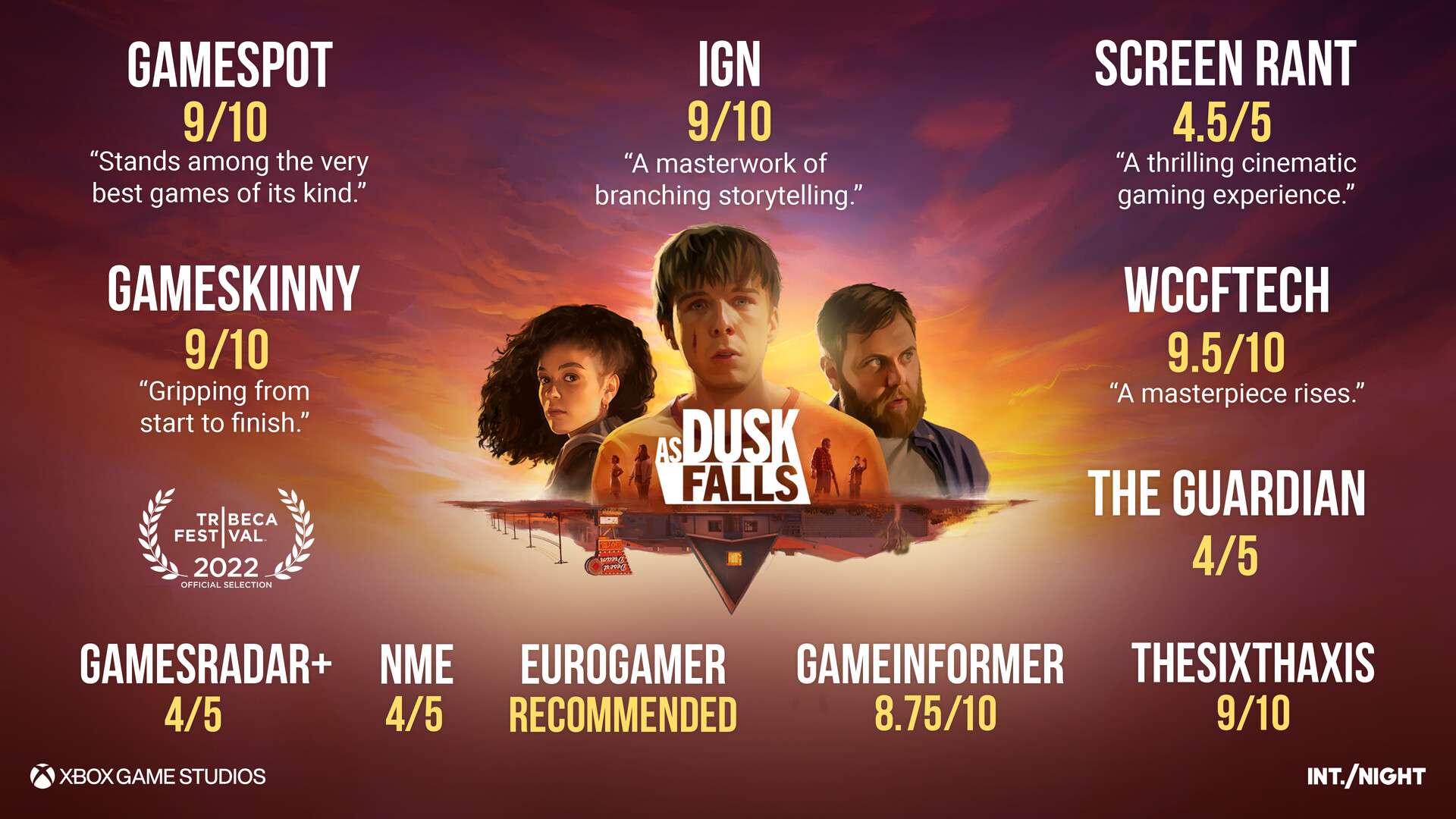 黄昏降临时/As Dusk Falls