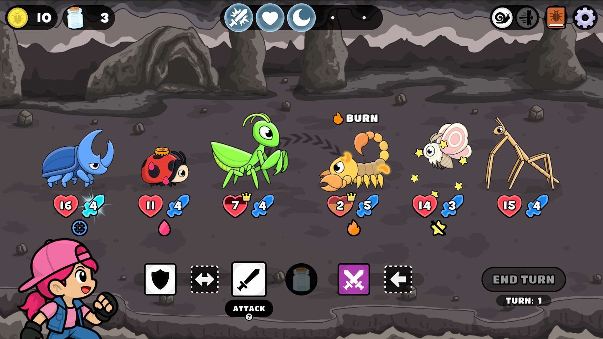 萌虫骰战/Dicey Bugs