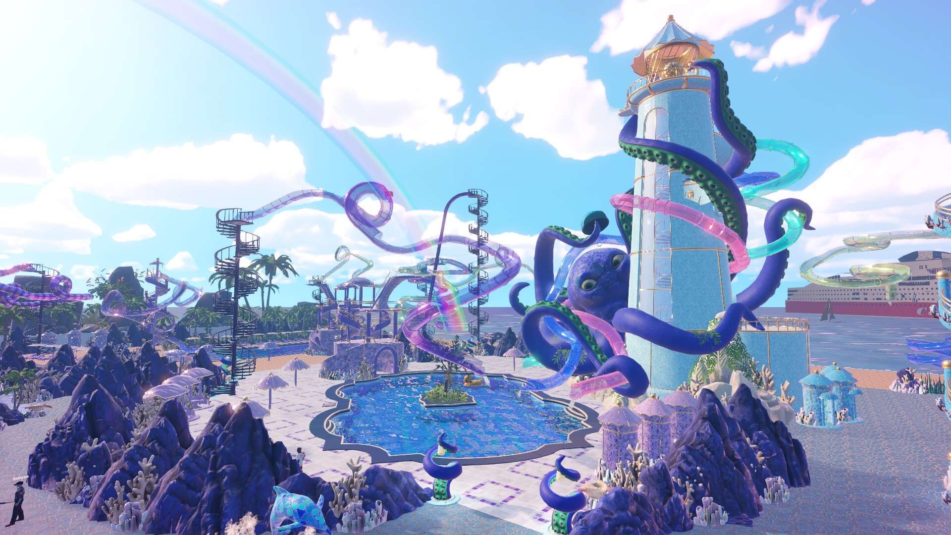 水上乐园模拟器/Waterpark Simulator/支持网络联机新游发布